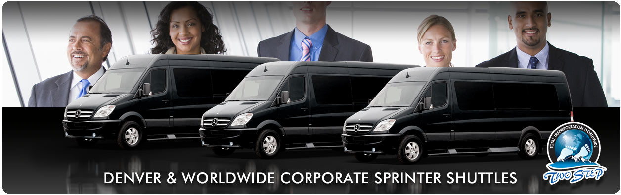 Denver Executive Sprinter Shuttle Rentals - Corporate Sprinter Service